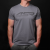 4SR T-Shirt Grey 3D Black Logo